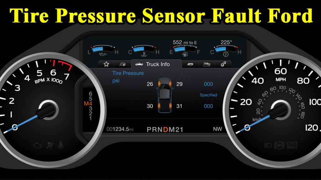 tire pressure sensor fault ford